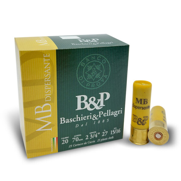 Baschieri & Pellagri MB Dispersante 27 grammi calibro 20 con borra dispersante