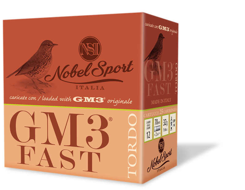 Nobel Sport GM3 Fast 32G Calibro 12 con piombo 9