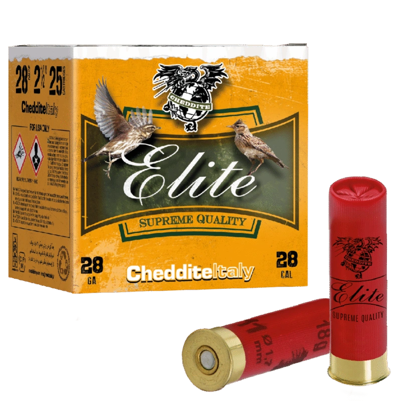 Cheddite Elite 18g Calibro 28 piombo 11