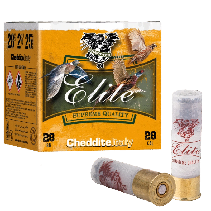 Cheddite Elite 24g Calibro 28 piombo 7 ½ e 9