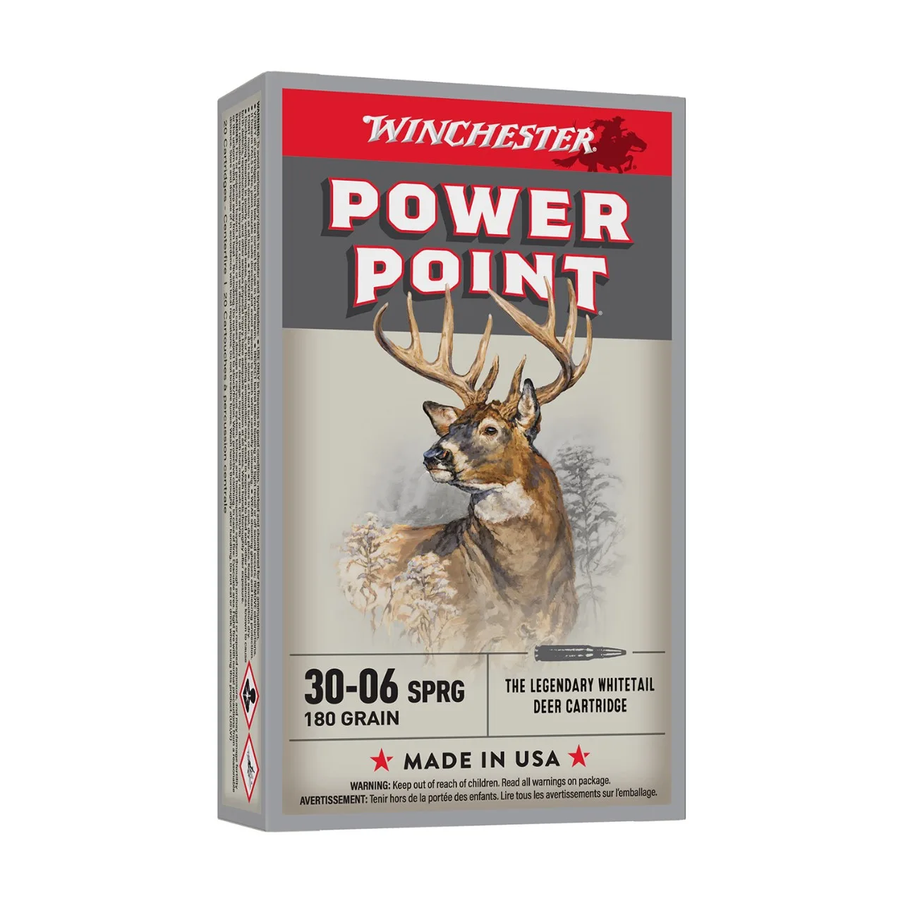 Winchester Power Point Calibro 30-06 Springfield 150 165 180 gr
