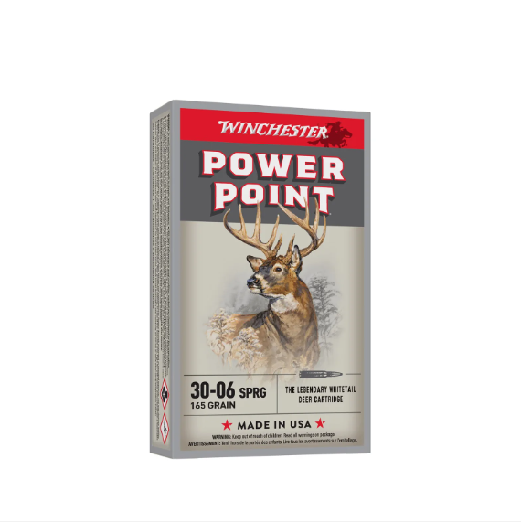 Winchester Power Point Calibro 30-06 Springfield 150 165 180 gr